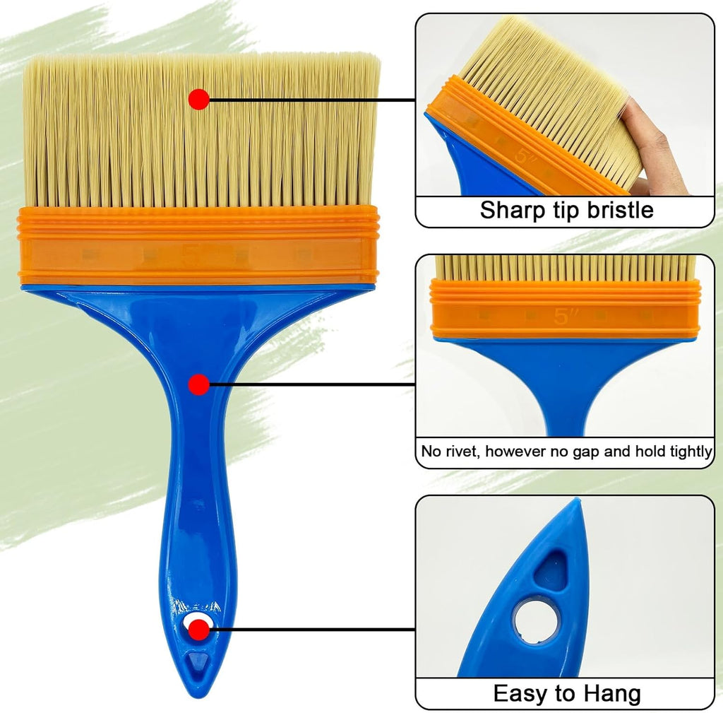 Paint Brushes Set, 5 Inch x 10 Z724037