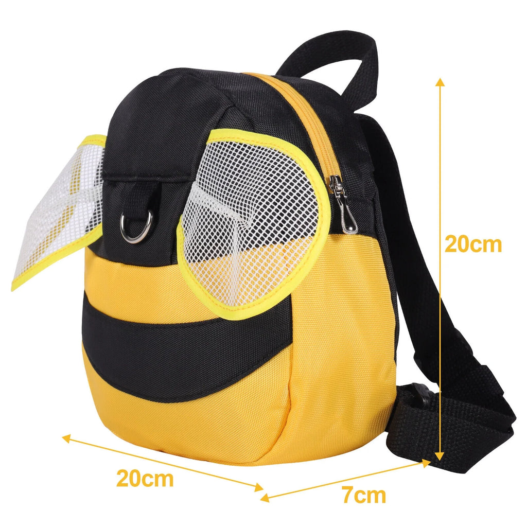 Bee Butterfly Dinosaur Anti-Lost Backpack with Leash I42729
