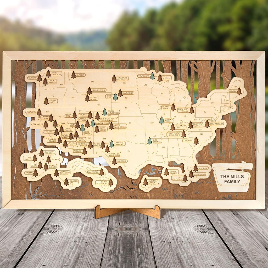 National Parks Map S559032