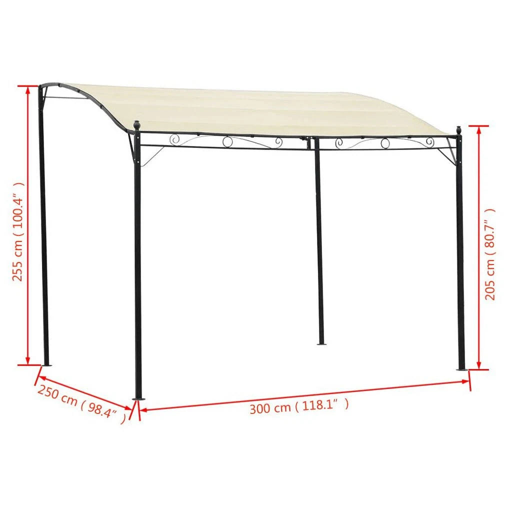 Cream White Outdoor Garden Marquee Party Wedding Tent Canopy J63983