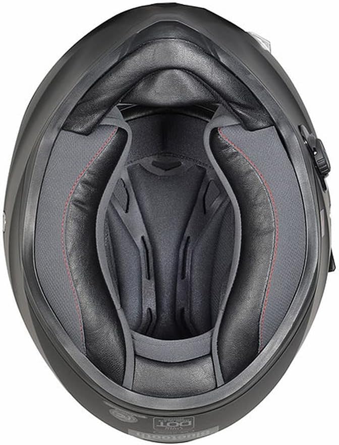 Chrome Full Face Motorcycle Helmet E423199