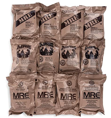 24ct MRE Meals Ready to Eat W3543
