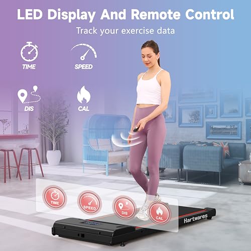 Under Desk Portable Walking Treadmill with Remote Control M63819