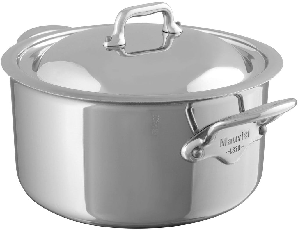 Stainless Steel Stewpan with Lid, 9.1 Quart T7859