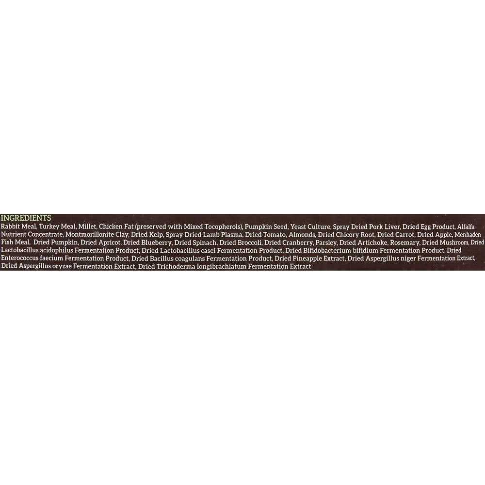 Canine Rabbit Meal Dry Dog Food L5783