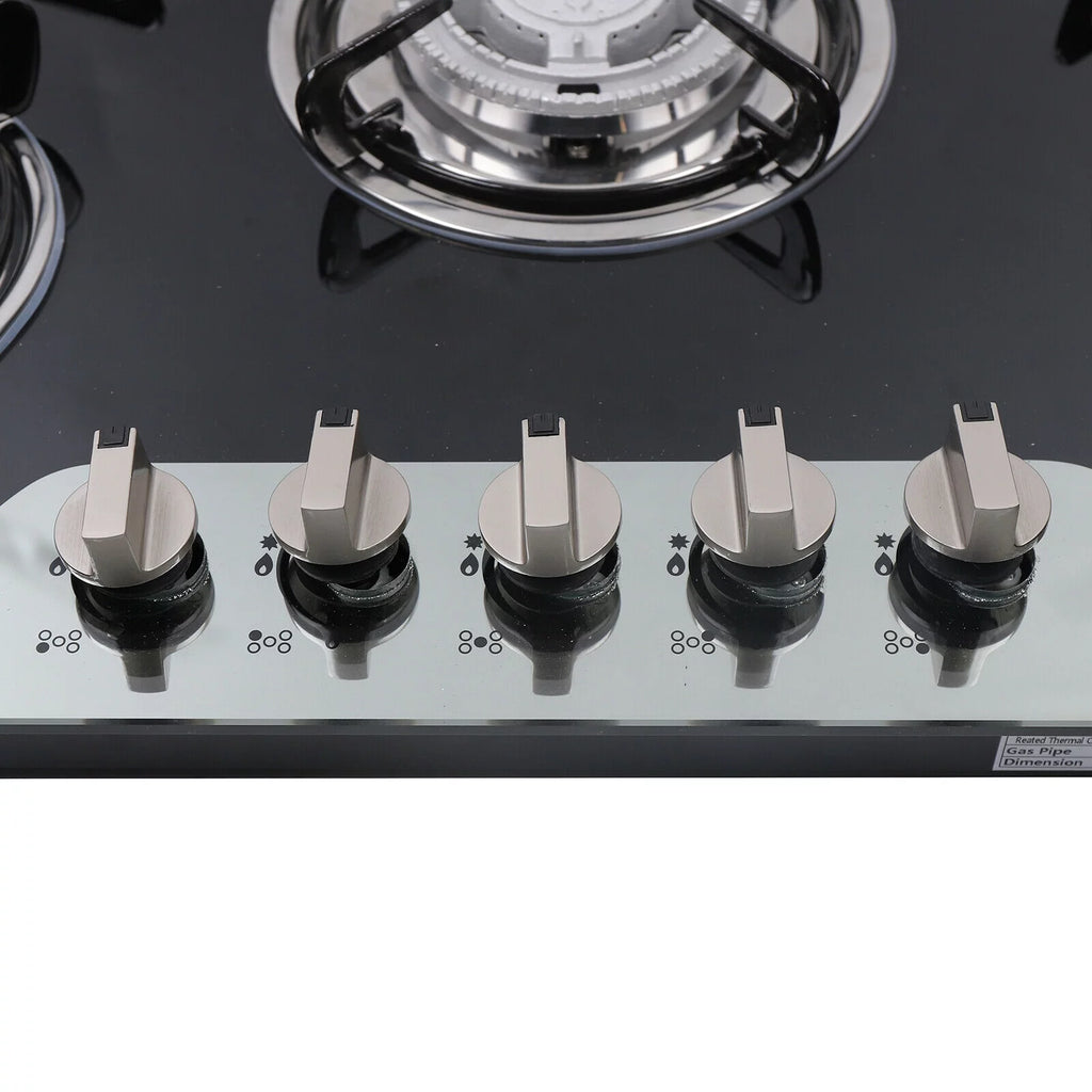 30"x20" 5 Burners Built-in Gas Cooktop Y70161