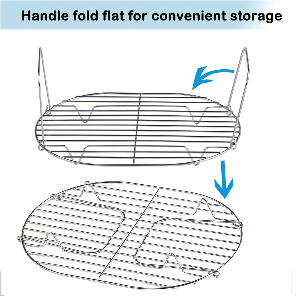 Chrome Pack of 2 Steam and Roast Rack U975