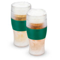 Green Double Walled Insulated Plastic Pint Glasses E243652