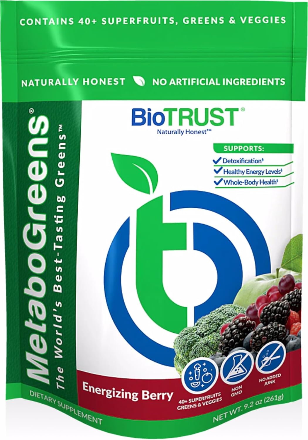Super Greens Powder with Spectra Blend Berry Flavor (30 Servings) G51257