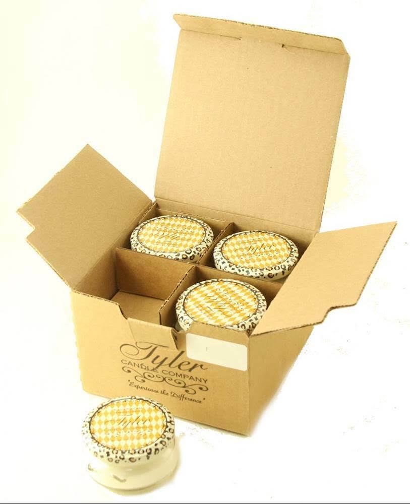 Case of 8 Scented Jar Candles F4638