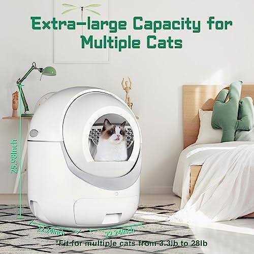 Self Cleaning Cat Litter Box F474