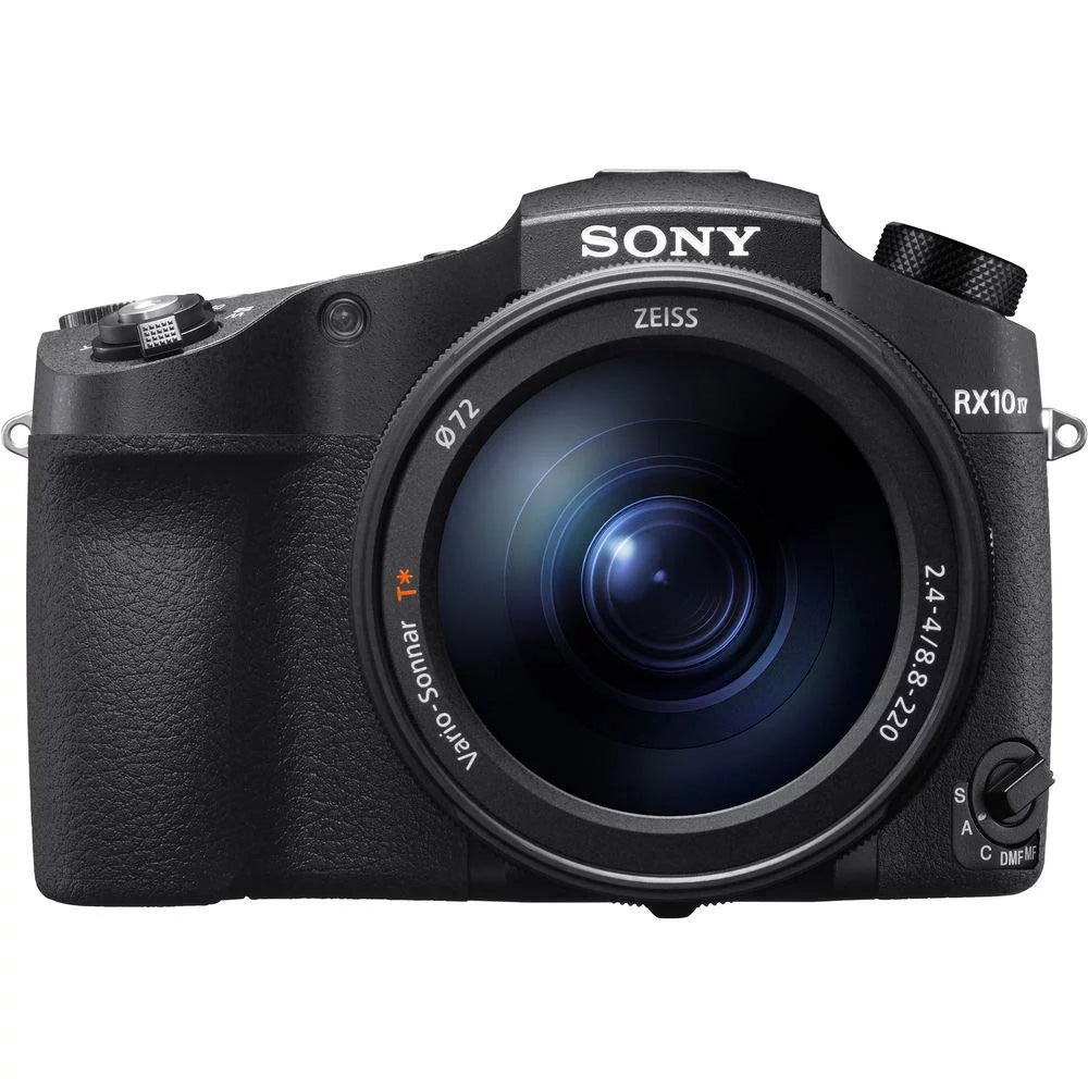 Sony Cyber-Shot Camera with Soft Bag, Tripod, Additional Battery, 64GB Memory Card, Card Reader C43717