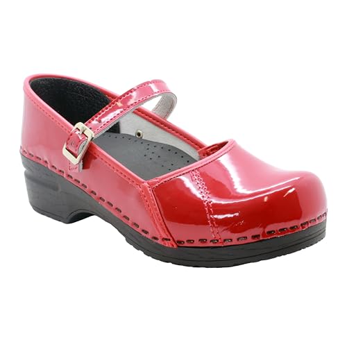 Leather Clogs D254109