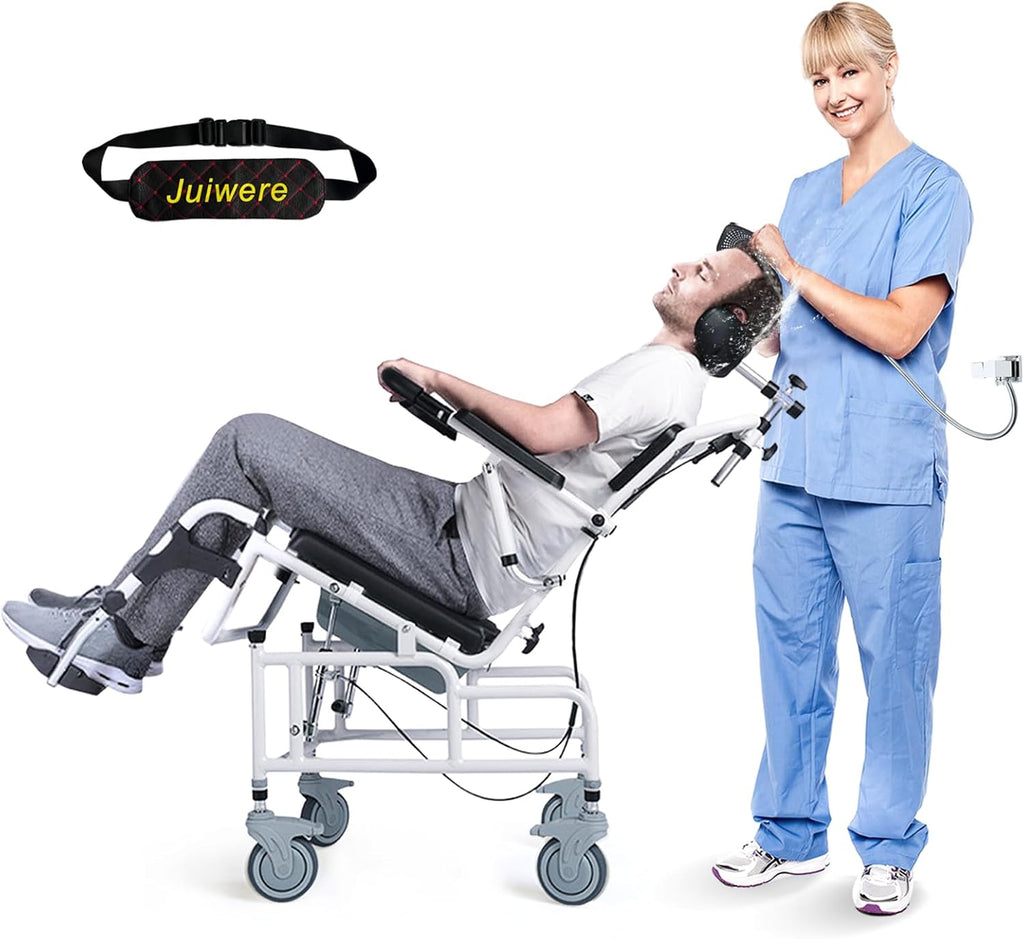 Reclining Shower Chair with Soft Seat Cushion G51572