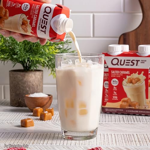11 fl.oz 4 Count (Pack of 3) Salted Caramel Protein Shake X892