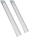 Silver Anti-Slip ATV Ramp Set of Two, 1500 lbs Capacity N99616