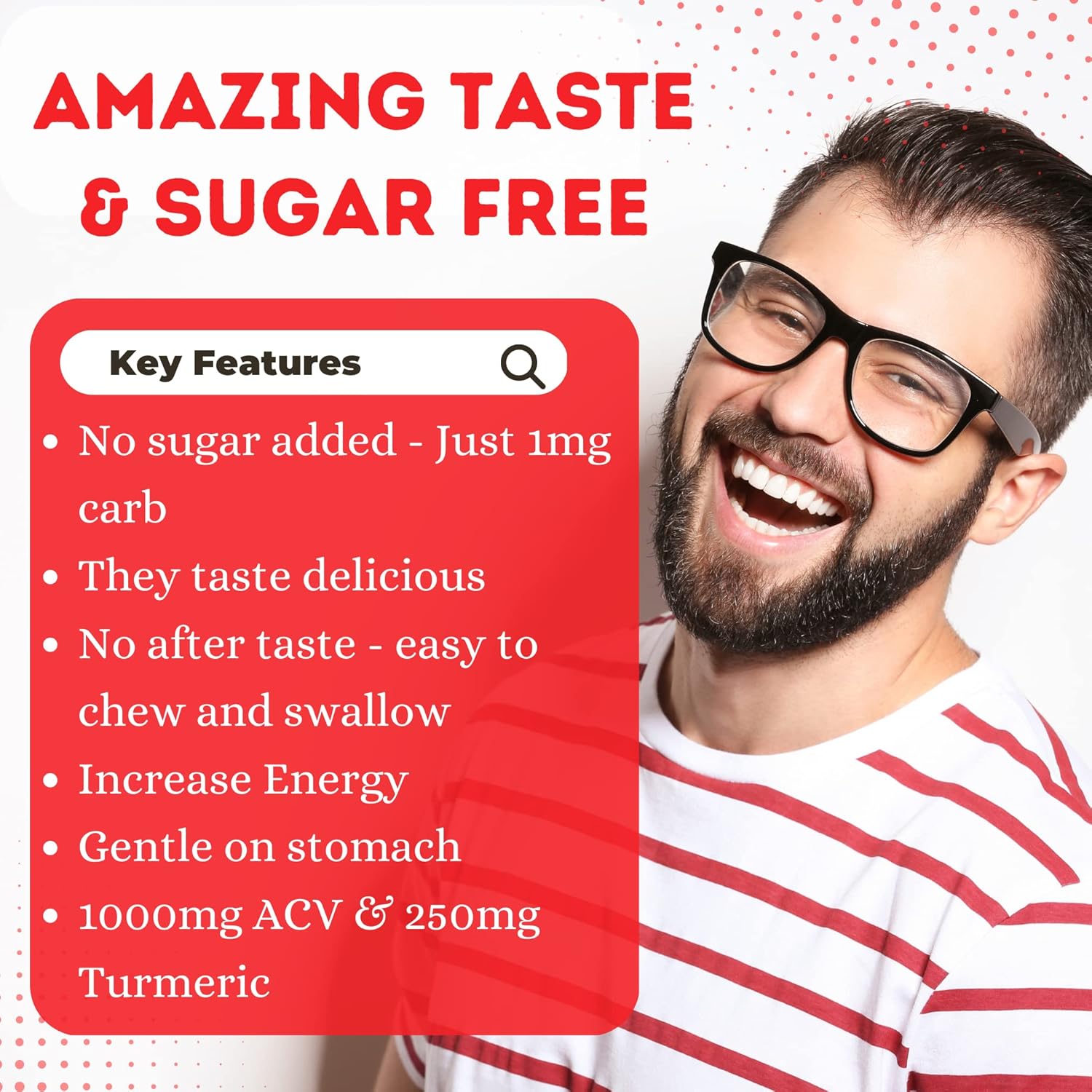 ACV Keto Gummies with Apple Cider Vinegar and Turmeric - 60 Gummies X30597