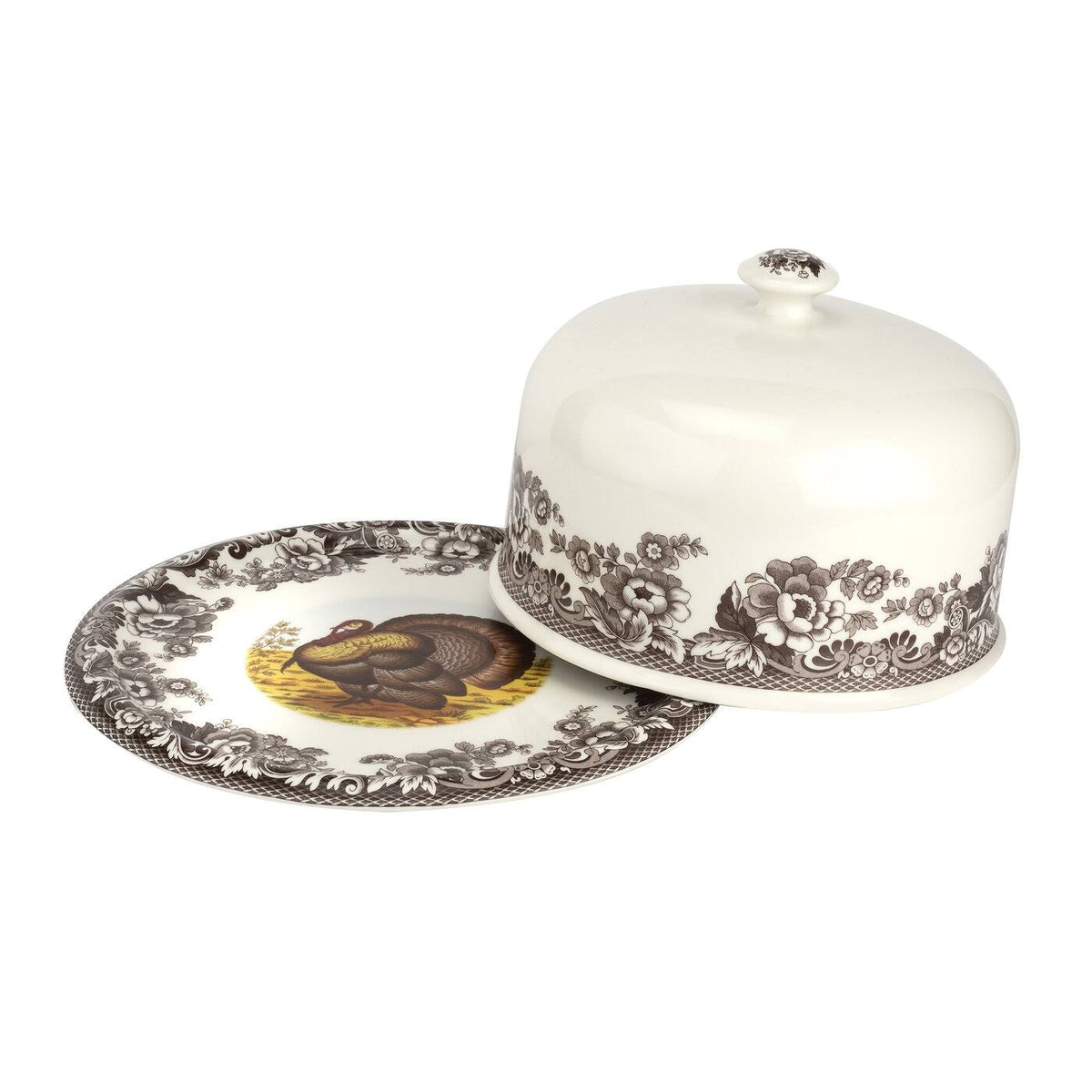2 Piece Serving Platter with Dome G548097