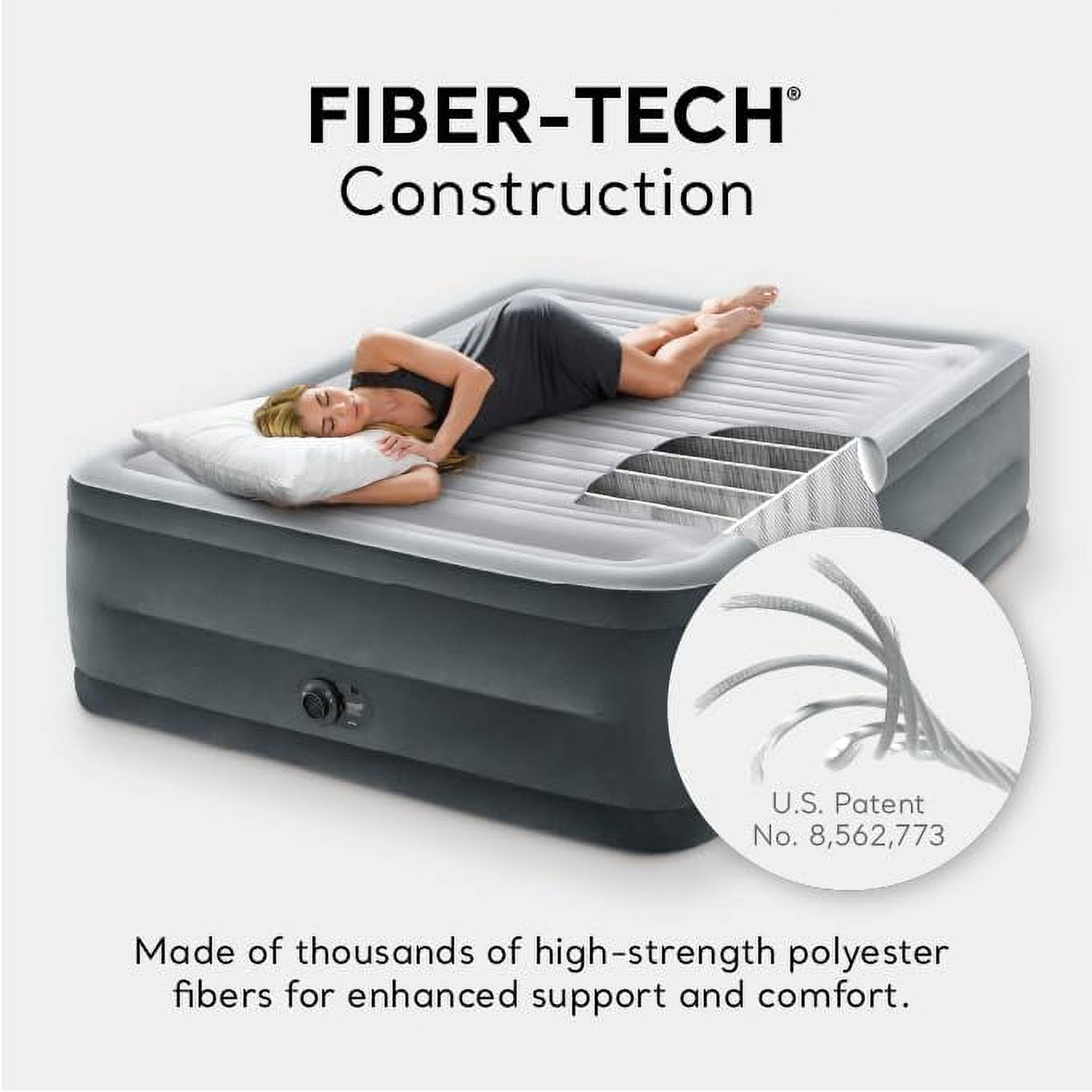 Queen Size Air Mattress with Built-in Electric Pump R6809