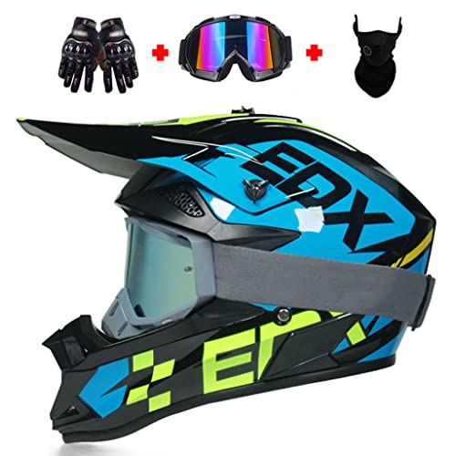 Full Face Motocross Helmet DOT ECE Approved J6031