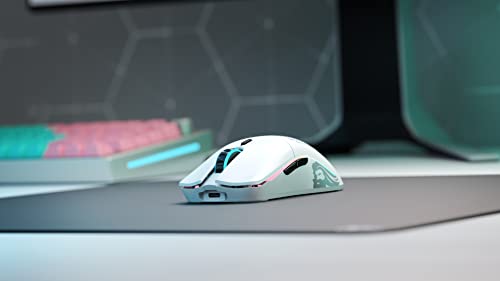 White Ergonomic Mouse T42653