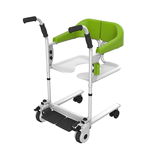Basic Brown Patient Lift with 180° Split Seat and Commode Bucket L1067