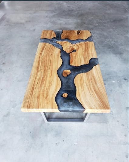 Grey Epoxy Dining Table W61810