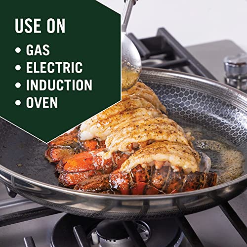 10 Inch Hybrid Stainless Steel Frying Pan Z663