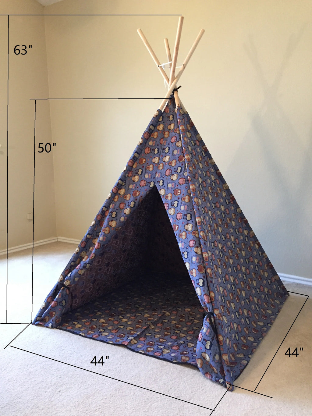 5.5' Children's Play Teepee B82069