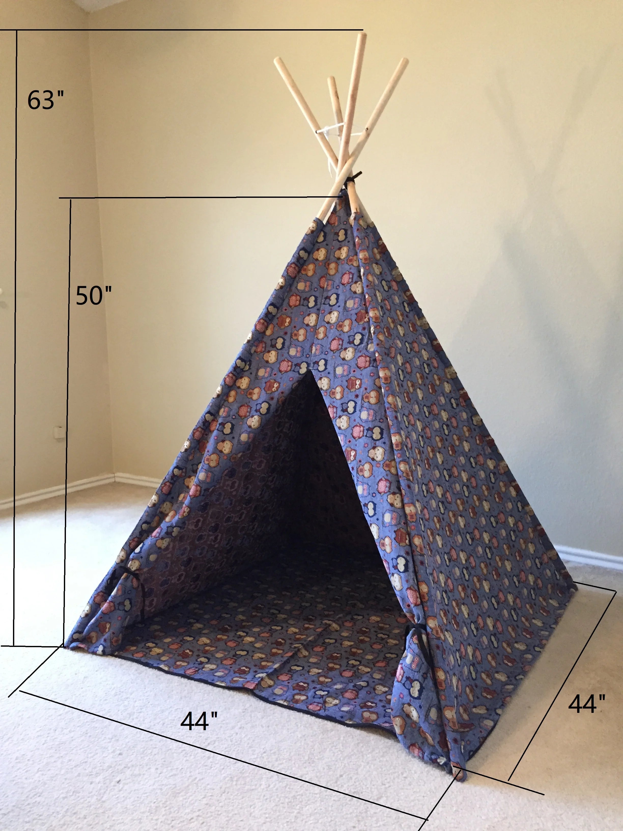 5.5' Children's Play Teepee B82069