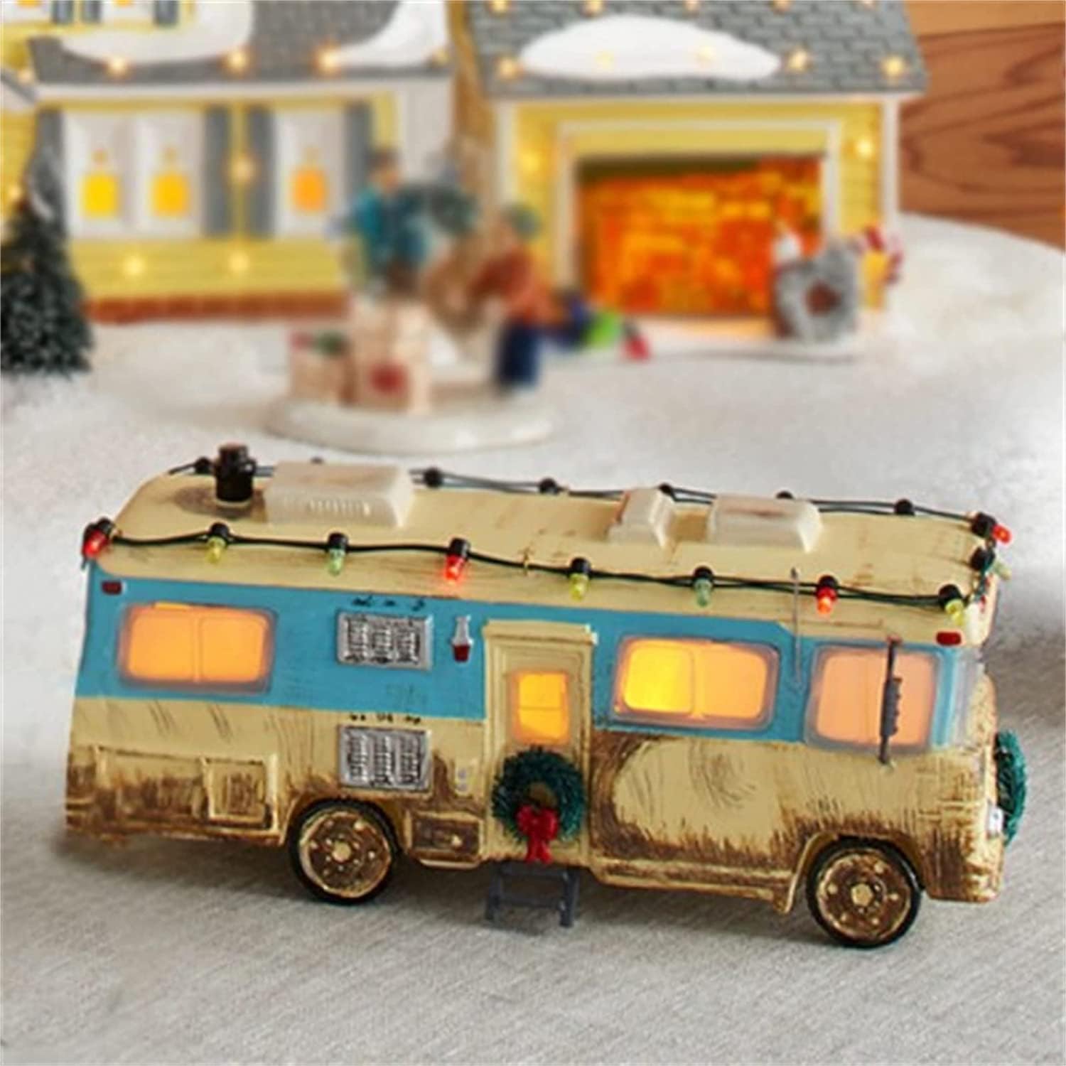 Lighted Christmas Village Building W4049
