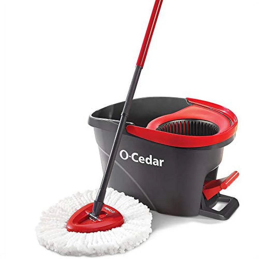 Microfiber Spin Mop Bucket Floor Cleaning System U580