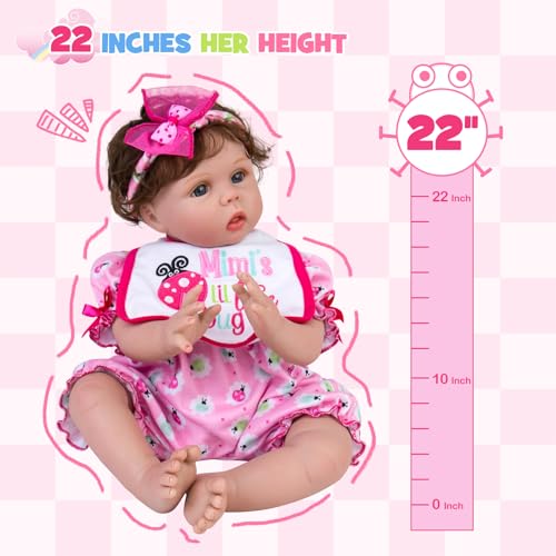 20 inch Realistic Reborn Baby Doll with Gift Box Set T713189