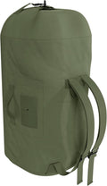 Military Green Canvas Duffel Bag F213