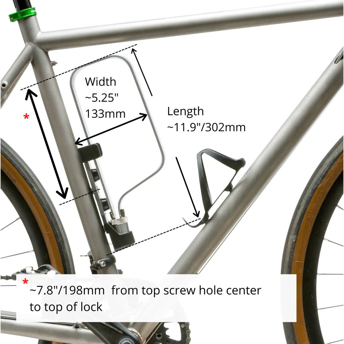 Titanium Bike U-Lock L667