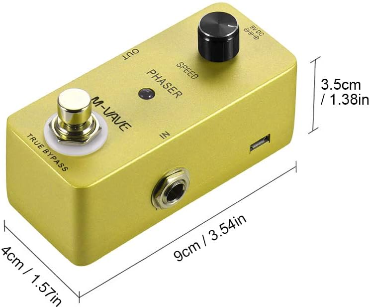 Zinc Alloy Shell True Bypass Electric Guitar Effect Pedal B629