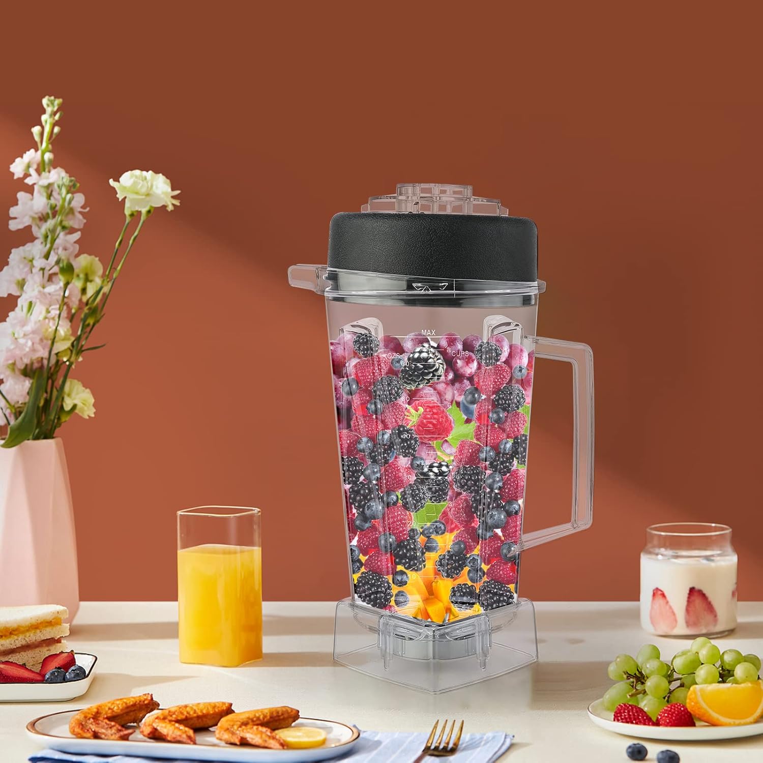 64 oz Blender Pitcher with Blade and Lid S61673