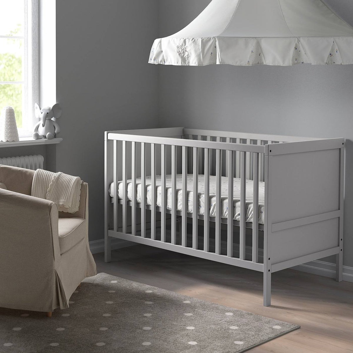 Gray Crib A329822