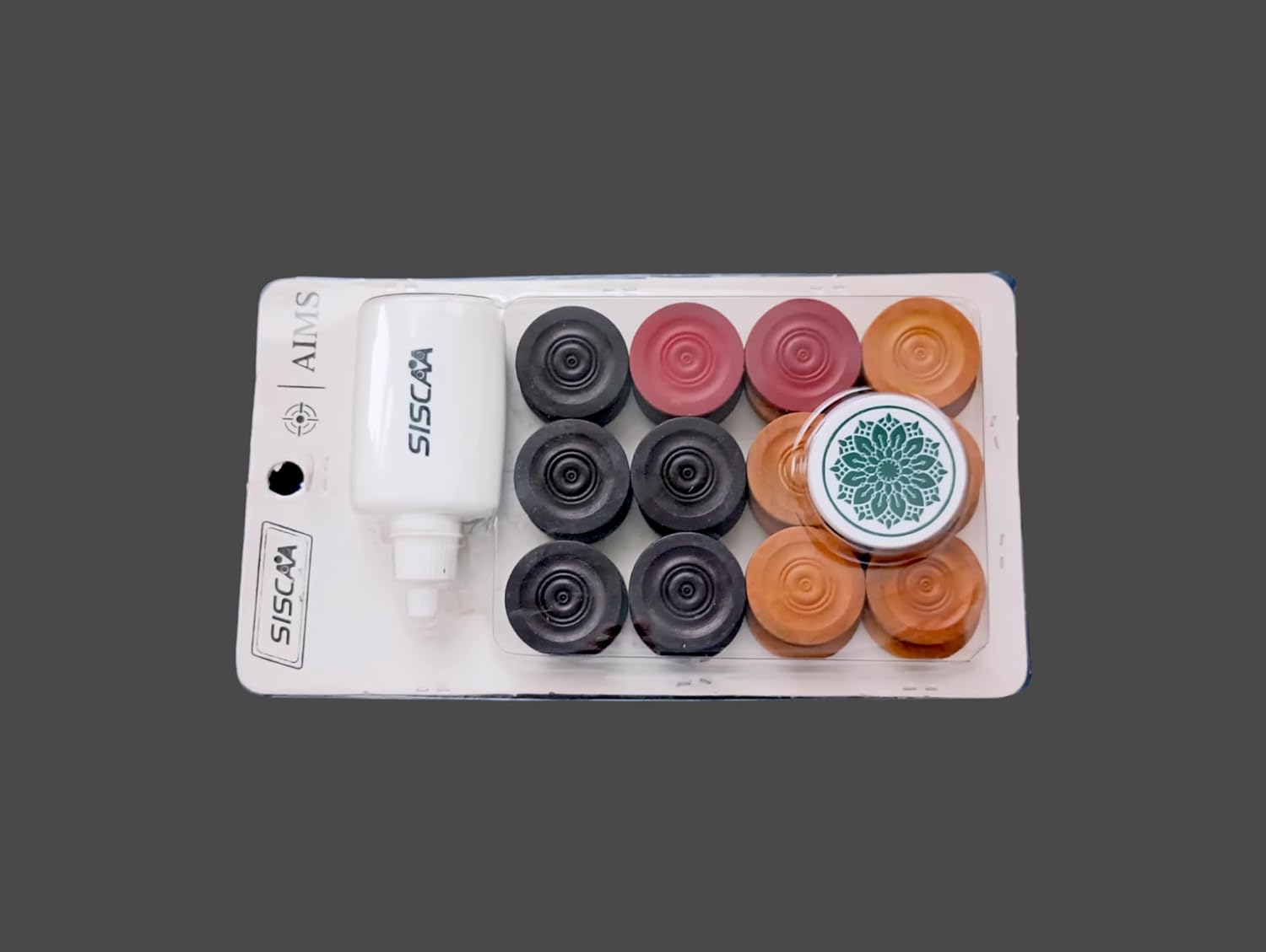 Full Size Carrom Board with Striker and Coins X3006