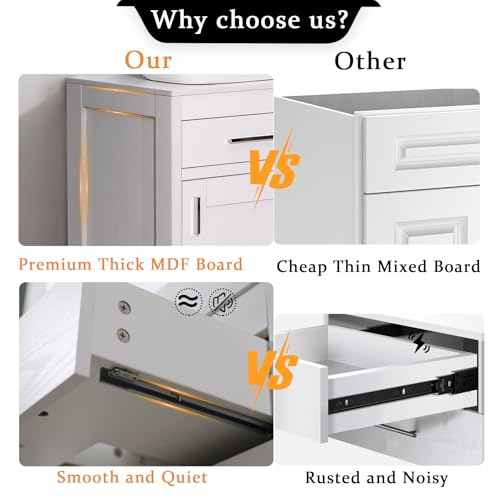 24 Inch Bathroom Vanity Sink Combo with Chrome Faucet F466514