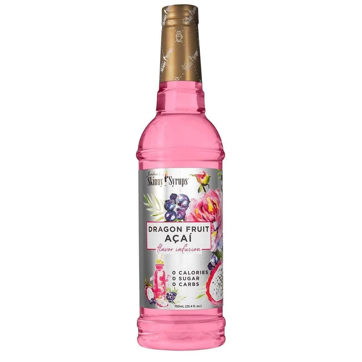 Sugar Free Flavor Infusion Syrup (750ml) Dragon Fruit Acai K2297