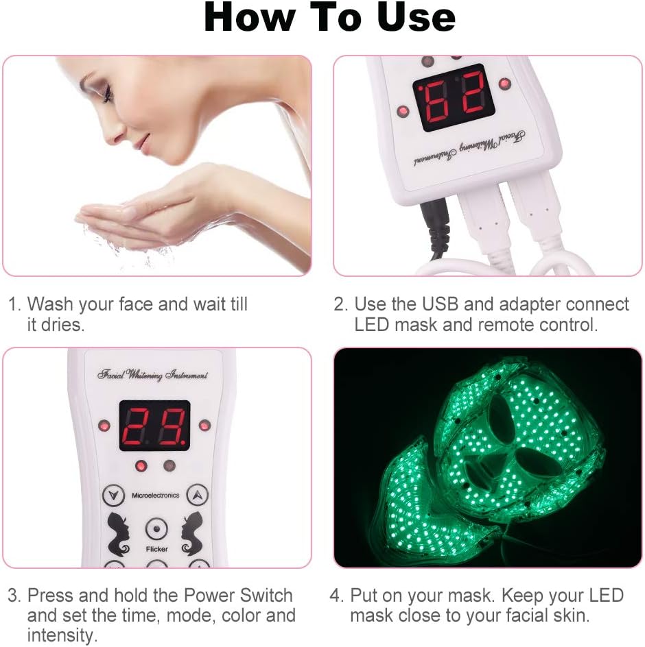 7 Colors Face and Neck with Micro-Current Function A754589