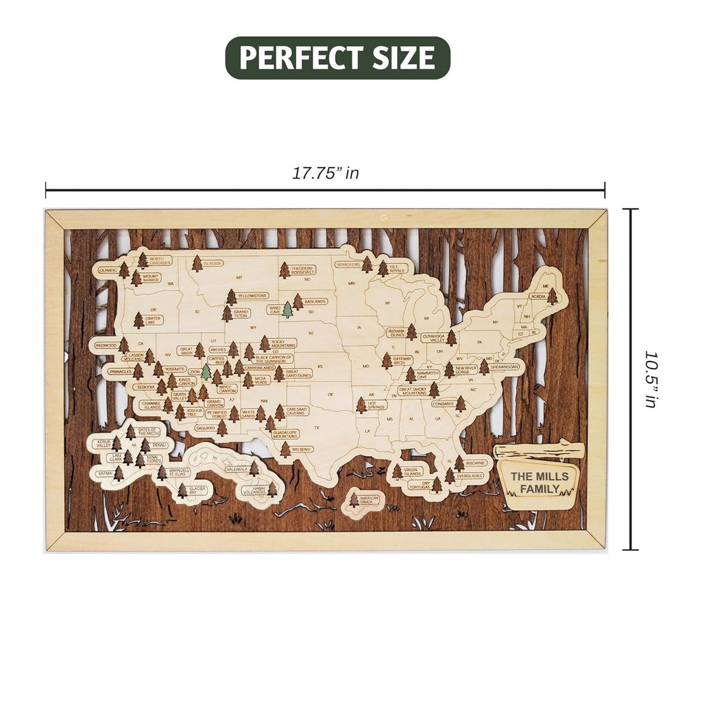 National Parks Map S559032