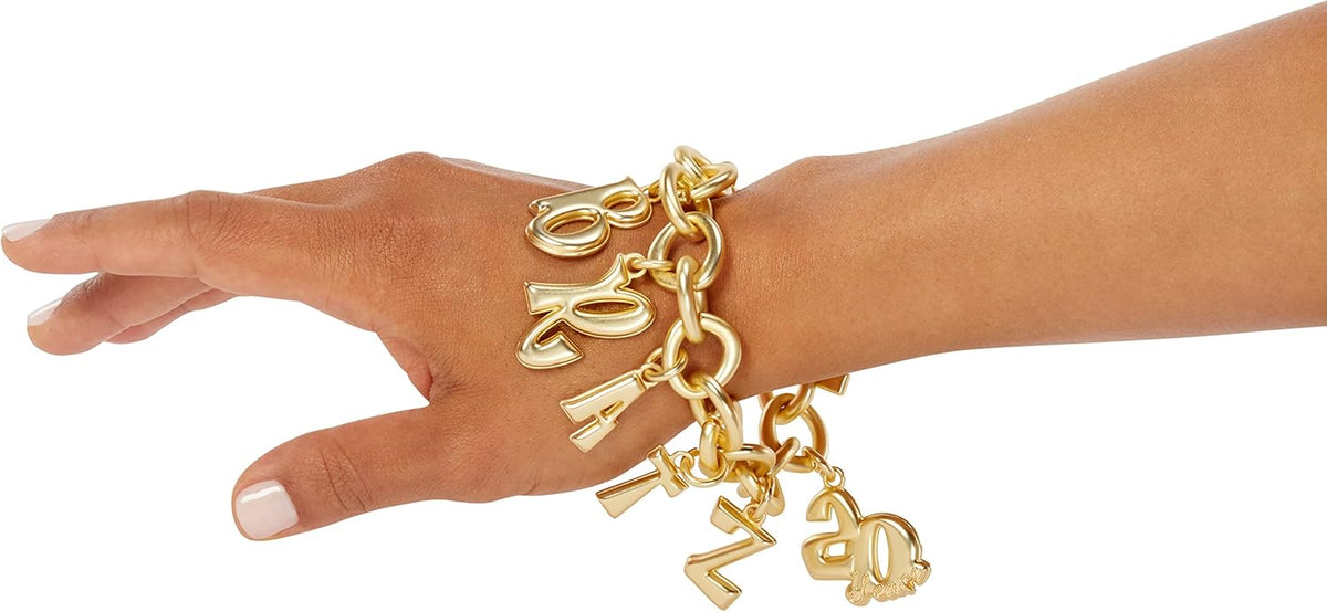 Multicolor Fashion Doll with Bracelet O439312