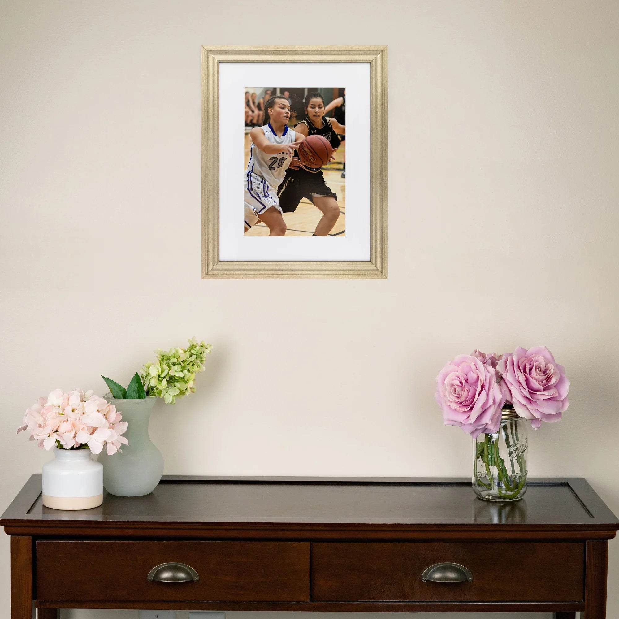 16x20 Inch Gold Picture Frame with Plexi Glass N17694