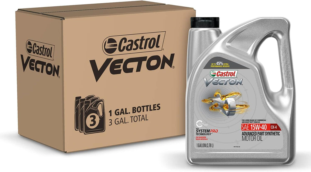 15W-40 CK-4 Part Synthetic Diesel Engine Oil, 1 Gallon, Pack of 3 G9895