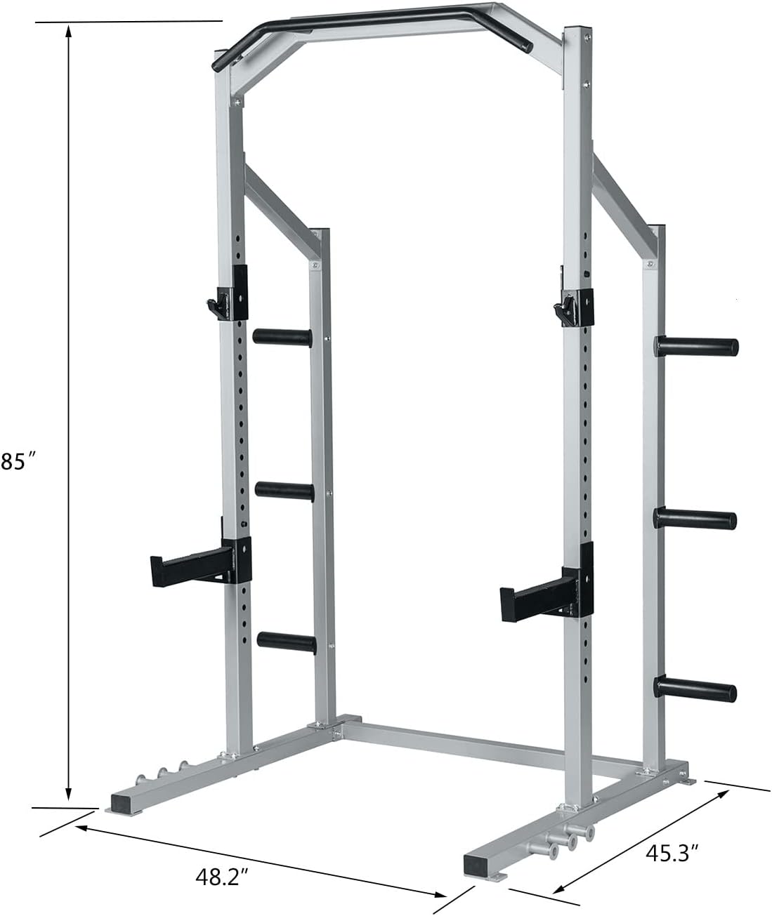 Power Rack Squat Stand Weight Rack with Pull Up Attachment S7060