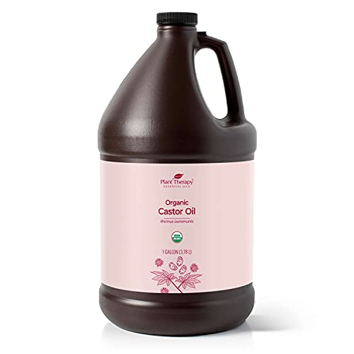 USDA Organic Cold Pressed 100% Pure Castor Oil 16 oz S7852