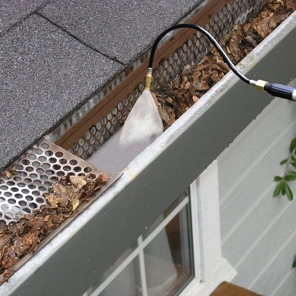 12FT Telescoping Gutter Cleaning Wand Kit Pack of 2 T5237