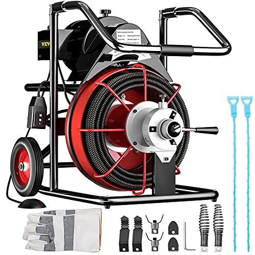 Drain Cleaner Machine with Foldable Handle U9906
